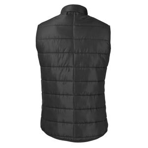 Hot Sell Wholesale Custom Logo Zipper Winter Jacket <b>Black</b> Quilted Puffer <b>Vest</b> <b>Men</b> Casual Plus Size Windproof Breathable - Product Image 6