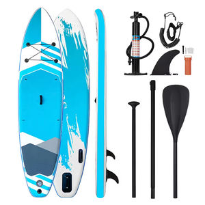 Planche de paddle gonflable à design large et stable avec surface antidérapante pour adultes et jeunes de tous niveaux - Product Image 5