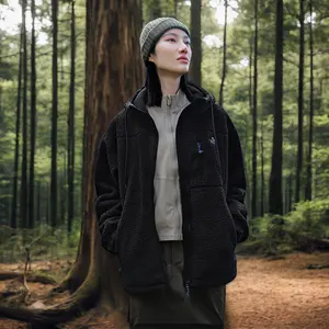 Pelliot brand Wholesale unisex Windproof warm stand collar hiking outdoor Polar Fleece Jacket