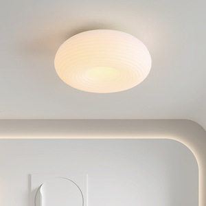 Moder decorazione colore del latte rotondo led 12w lampada da soffitto camera da letto interna luce calda lampada a sospensione a soffitto per bambini - Product Image 5