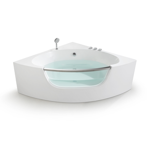 AFFIANRE-Baignoire d'angle en acrylique 1.48m pour <span class=keywords><strong>2</strong></span> <span class=keywords><strong>personnes</strong></span>, salle de bain écologique, appartement et villa - Product Image 5