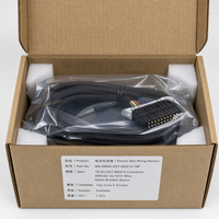 Arnés de Cableado para Bicicleta Eléctrica Solvet KET MG610 de 14 Pines AWG22 UL1061 con Funda de Nailon, Kit Completo de Piezas para Bicicleta Eléctrica Kabbo Wolf GTR