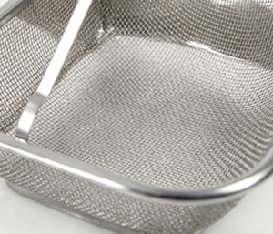 Cestello Filtro Quadrato in Acciaio Inossidabile per Lavello con Manico per Facile Rimozione - Product Image 2