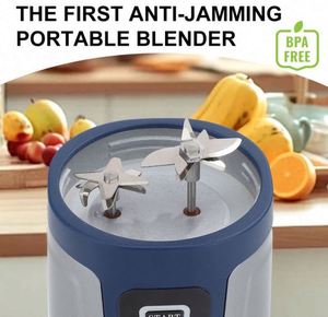 Blender portable domestique à double lame, nouveau design, 700 ml, mixeur à fruits, presse-agrumes USB, idéal pour les cadeaux - Product Image 3