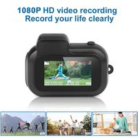 Mini Cámara de Video HD Y3000 1080p, Grabadora para Estudiantes y Niños, Llavero, 8 Filtros, Sensor CMOS, 256G, Batería de 180 mAh, Cámara Deportiva