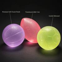 Balles anti-stress à presser, lot de 4, en caoutchouc souple et éponge, couleurs variées, pour la paume de la main, bureau, cadeau