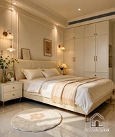 Armoire de chambre moderne XINGRUO, armoire sur mesure avec tiroirs, étagères ouvertes, organisateur de dressing, service OEM ODM