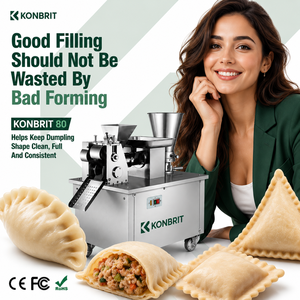 Nueva Máquina Mejorada para Hacer Empanadas, Curry Puff <span class=keywords><strong>y</strong></span> Samosas, Mini Máquina para Hacer <span class=keywords><strong>Dumplings</strong></span> Caseros - Product Image 1