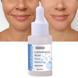 Suero facial Ácido lactobiónico Hidratante Reduce los poros Suero facial para mujer - Product Image 4