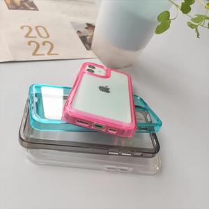 Cho <span class=keywords><strong>iPhone</strong></span> 16 15 14 13 12 11 Pro Max Cứng Cover Quay Lại Trong Suốt TPU PC Lai Điện Thoại Di Động Trường Hợp Đối Với <span class=keywords><strong>iPhone</strong></span> 17 Rõ Ràng Trường Hợp Bumper - Product Image 4