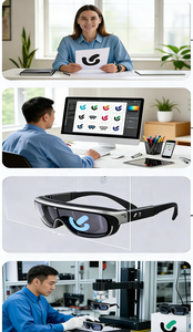 Ai owowered iisplay crecreen Mart lasses Ar luetooth reless ireless Ye ssissistant ranranslator ideideo eeading sombrero PT - Product Image 3