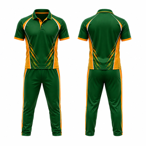 Proveedor Profesional de Uniformes de Cricket, Ropa de Equipo Personalizada con Nombres y Números Personalizados y Estampado por Sublimación para Entrenamiento - Product Image 6