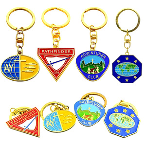 พวงกุญแจโลหะลายตราสัญลักษณ์งาน<span class=keywords><strong>ค</strong></span>าร์นิวัล พวงกุญแจงานเทศกาลแบบกำหนดเอง จี้เ<span class=keywords><strong>ค</strong></span>ลือบลายการผจญ<span class=keywords><strong>ภัย</strong></span> สวนสนุก ของที่ระลึกโลหะสะสม - Product Image 1