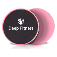 Disques de glisse personnalisés pour exercices de fitness, Pilates, abdominaux et renforcement du tronc