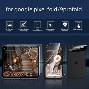 ฟิล์มกันรอยหน้าจอแบบเคลือบ HD และฟิล์มกันรอยแบบป้องกันความเป็นส่วนตัวสำหรับ <span class=keywords><strong>Google</strong></span> Pixel 9 Pro Fold  ทำจากกระจกนิรภัยและ TPU แบบนิ่ม - Product Image 5