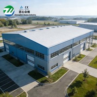 Edificio de Estructura de Acero de Gran Envergadura Prefabricado, Edificio de Acero Estructural Prefabricado de Múltiples Pisos para Oficinas, Escuelas y Centros Comerciales