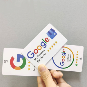 Tarjeta NFC con Reseña en <span class=keywords><strong>Google</strong></span>, NTAG 213, NTAG 215, NTAG 216, RFID, Tarjeta de Reseña de <span class=keywords><strong>Google</strong></span> - Product Image 6