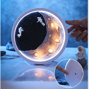 Lonvel nuevo diseño flotante astronauta espacio altavoz estrella <span class=keywords><strong>Luna</strong></span> altavoz con luces RGB creativas altavoz de Subwoofer inalámbrico Y-567 - Product Image 3