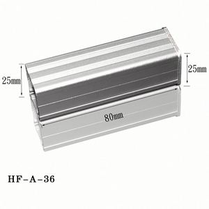 Aluminum <b>Enclosure</b> Extruded Aluminum Control Box IP55 6063 Heatsink Case for DIY Electronic PCB Housing - Product Image 5