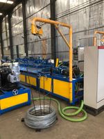Machine à clôtures à maillons de chaîne de type nouveau à double moule, haute vitesse et efficacité, Cowan 3kW 2m/3m/4m/5m/6m