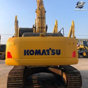 Excavatrice Komatsu PC220 d'occasion, 22 tonnes, godet de 1,1 m³, marque japonaise, excavatrice sur chenilles de grande taille d'origine, faible nombre d'heures, certifiée CE, d'occasion - Product Image 5