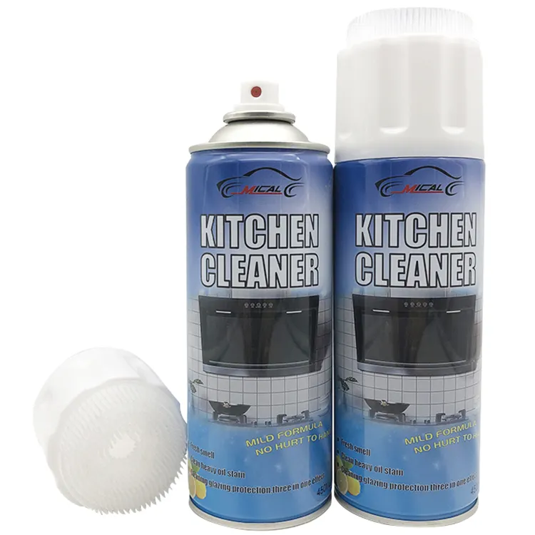 Good quality kitchen foam cleaner foam cleaning spray aerosol can spray kitchen cleaner foam spray for household cleaning