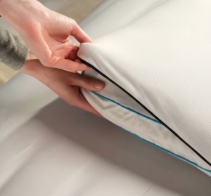 Luxury Electric Heating Cooling Rectangle Memory Foam <b>Pillow</b>,100% Bamboo Fiber Removable Cover,Dual Temp Control Sleep <b>Pillow</b> - Product Image 6