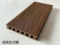 Panneau de terrasse en bois composite européen en plastique coextrusion au design moderne imperméable à l'eau pour l'extérieur pour le sol Trex avec terrasse en WPC