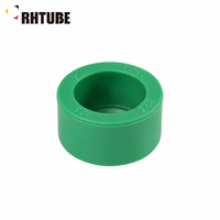 RHTUBE Raccord de tuyau PPR vert à fusion par emmanchement pour eau chaude et froide, système de plomberie et de chauffage, vente en gros OEM