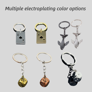 Portachiavi in metallo 3D personalizzati per spettacoli di <span class=keywords><strong>Auto</strong></span> eventi e conferenze tecnologiche moda e stile cartone animato con stampa UV regali tecnologici - Product Image 5