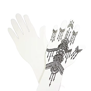 Plantilla de mano de Henna de plástico <span class=keywords><strong>acrílico</strong></span> <span class=keywords><strong>para</strong></span> <span class=keywords><strong>practicar</strong></span> Tatuaje transparente mano y tablero <span class=keywords><strong>acrílico</strong></span> reutilizable - Product Image 6