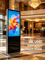 Smart 43 inch touchscreen Android digitaal signage display met cloudgebaseerd CMS voor commercieel gebruik, retail, video, winkelcentra en liften