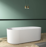 SUMI Fabricant Meilleures nouvelles baignoires en acrylique SPA à surface ondulée