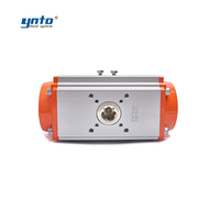 Actionneur de vanne rotative pneumatique miniatures série YNTO GT, simple et double action, personnalisable, compatible OEM