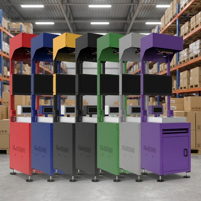 Smart Package Dimensioning Systems and Weigh System Station for E-commerce Logistics