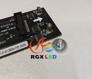 P3mm 48*144mm dẫn mô-đun 1.9*5.7inch 16 * 48dot kích thước nhỏ hbu75 dẫn Bảng điều khiển di chuyển hiệu ứng phông chữ biểu đồ nhỏ Chào mừng để hiển thị - Product Image 2