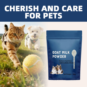 Leche de Cabra <span class=keywords><strong>en</strong></span> Polvo, Alta <span class=keywords><strong>en</strong></span> Calcio, Refuerzo Inmunológico, Salud Digestiva, Enriquecida con Calostro, Absorción Rápida, para Cachorros, Gatitos, <span class=keywords><strong>Perros</strong></span> y Gatos - Product Image 3