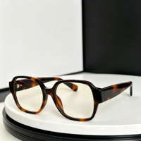 Lunettes de soleil polarisées carrées classiques vintage, monture épaisse en acétate, légères, protection UV400, vente en gros d'usine, unisexe