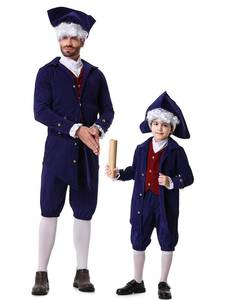 Disfraz de Caballero Medieval para Halloween, Estilo Surcot, para Adultos y Niños, con Sombrero, para Representaciones Escénicas y Fiestas - Product Image 1