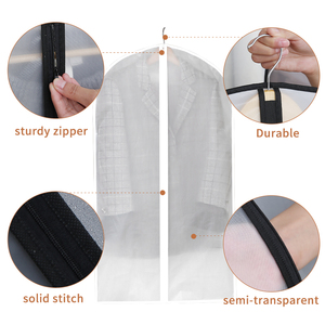 Giá Tốt Nhất Tủ Quần Áo Lưu Trữ Có Thể Giặt Treo Trong Suốt Túi May Mặc Cho Phù Hợp Với Ăn Mặc Ẩm Ướt Bằng Chứng Bụi Bằng Chứng Tổ Chức - Product Image 5