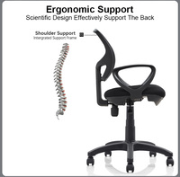 Fauteuil de bureau pivotant inclinable moderne et confortable, réglable en hauteur, ergonomique, de haute qualité