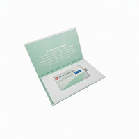 Boîtes rigides en carton recyclable écologiques pour l'emballage de cartes de crédit bancaires, boîte pour carte Mastercard