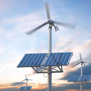 Sistema de Energía Híbrido Eólico Solar Eficiente para Uso Doméstico, Solución de Energía Verde WON-WT-VH1k-1k, Eólico Solar para el Hogar - Product Image 4
