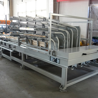 Machine à clouer automatique polyvalente SF9010 pour palettes en bois à 2-4 rangées de clous |   Machine de fabrication de palettes CNC à haute productivité 1200 pièces/8h