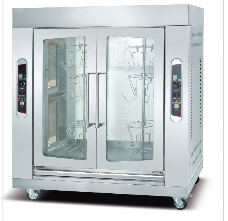 Vertical Rotating Electric Chicken Rotisserie Oven