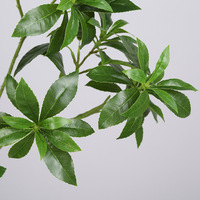Plante Artificielle Verte 45-105cm, Mistletoe Nordique, Feuilles Artificielles, Pieris Japonica, Andromède Japonaise pour Décoration Intérieure Douce
