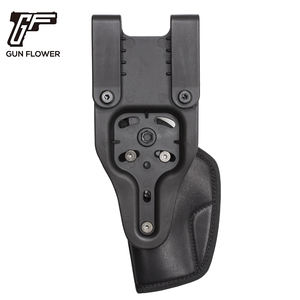 Pistool En Bloem Universeel Lederen Iii-Holster Met Peddelbevestiging Past Op 2.25Inch Riem Rechterhand - Product Image 2