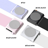 Microphone sans fil portable à clipser avec haut-parleur Bluetooth pour enseignant, salle de classe, amplificateur vocal omnidirectionnel pour guide touristique