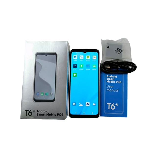 6.5 Inch HD IPS Touch Screen Handheld POS Terminal Android 13 2GB RAM 32GB ROM 4G WiFi BT POS Device