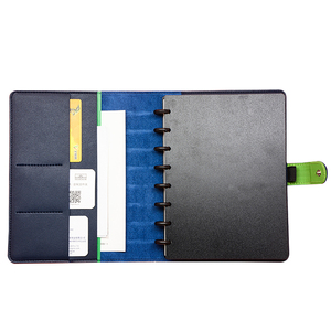 Protège-livre élastique personnalisé A5, couverture souple pour carnet avec bande élastique et poche - Product Image 5